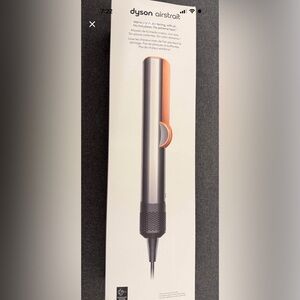 Dyson Styling Tool in Metallic Silver and Vibrant Orange